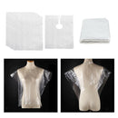 100 Pieces Disposable Hair Cutting Cape Hairdresser Stylist Barber Shop
