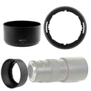 For HB-77 Len Hood Sun Shade For Nikon AF-P DX 70-300mm E f/4.5-6.3G Y4S9 C Y0Y0