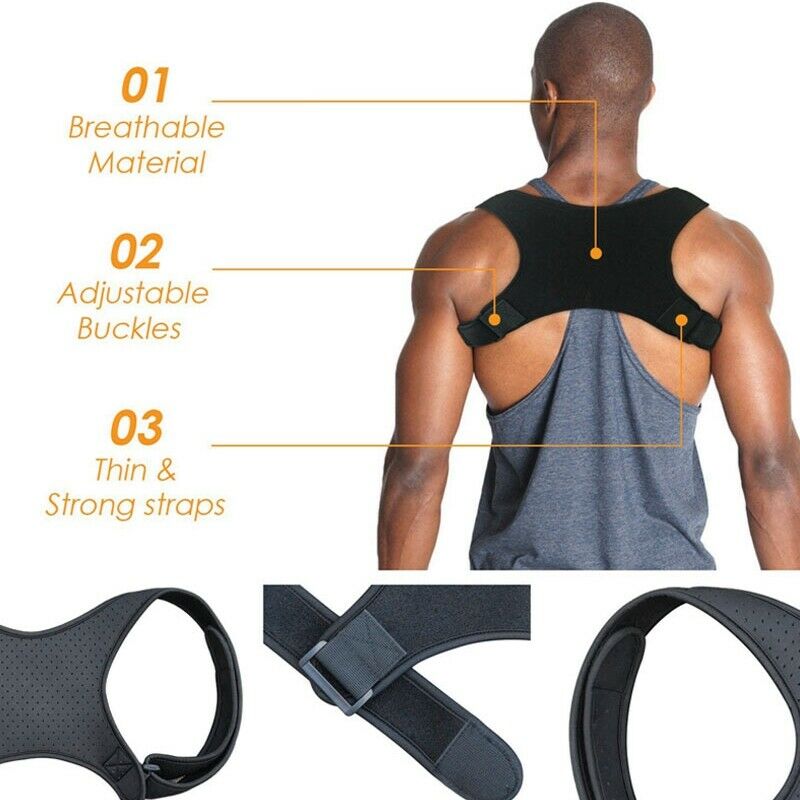 Perfect Posture Corrector Back Correction For Women And Men Adjustable And  L6W8