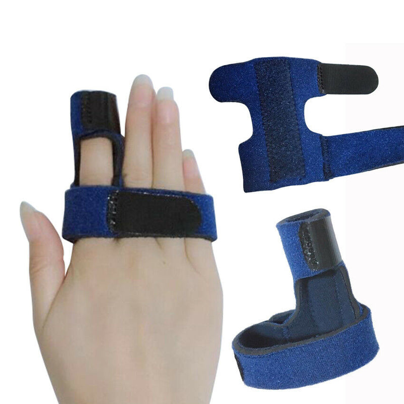 Finger Splint Trigger Brace Mallet Support Pain Relief Adjustable Extension New