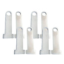 8pcs/set Motorcycle Fast Buckle Helmet Lock Buckle Quick Release for Motorbike