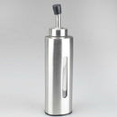 Stainless Steel Kitchen Sauce Oil Pot Vinegar Cruet Bottle Dispenser 240ml