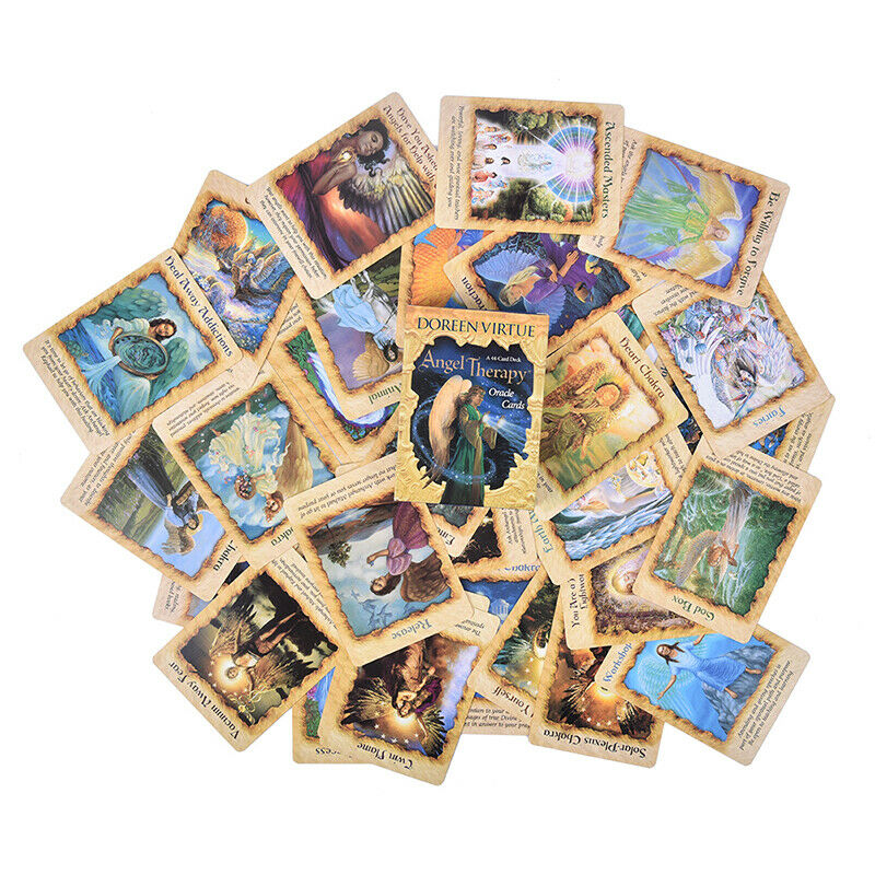 44pcs Tarot Cards Deck Game English Version Angel Oracle Tarot Table GamesB Hn