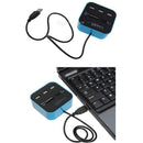 3xUSB HUB + All-in-1 Card Reader High Speed and 3 Ports USB2.0 HUB for PC