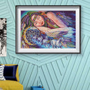 5D DIY Special Shaped Diamond Painting Beauty Cross Stitch Mosaic Kit Decor