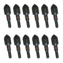 12pcs Replacement Archery Arrow Head for Outdoor Target Shooting 100 Grain