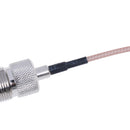 1Pc UHF SO239 female PL259 to SMA male plug crimp RG316 cable jumper pigtail