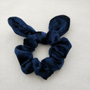 25pcs Hair Scrunchies Pack Bunny Ear Bands Elastic Pony Holders For Women Girl