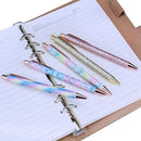 Ballpoint Pens, 5Pcs Retractable Pen Black Ink Medium Point (1.0Mm) Click B S4U8