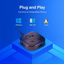 USB Hub USB 3.0 Hub Multi USB Splitter Adapter 4 Ports Speed Mini Hubs For PC