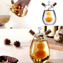Creative Kitchen Glass Oil Bottle Multi purpose Vinegar Cruet_Container
