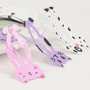 6pcs Fashion Girl Animal Hairpin Headwear Kid's Hairclips Hair Accessories B Kw