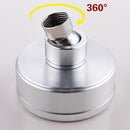 Aluminum Alloy Space Pressurized Shower Head Shower Nozzle Bathroom Hotel S