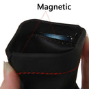 Portable PU leather earphone case storage bag headset headphone carrying pouch U