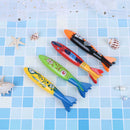 19pcs Swimming Pool Throwing Diving Toys Underwater Rings Diving Circle OZ