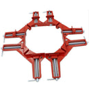 40x 90 Degree Right Angle Clip Clamps Corner Holder Woodworking Hand Tools Red H