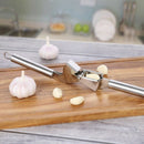 Garlic Press Stainless Steel Garlic Mincer Professional Stainless Steel Kit O7J8