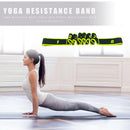 Yoga Resistance Band Gym Elastic Band Fitness Training Equipment (Yellow)