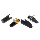 Soprano Saxophone Mouthpiece + Protective Cap + Sax Ligature Clip Set