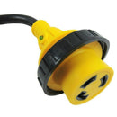 Parkworld 691975 Rv Power Cord Adapter 15 Amp Male 5-15P To 30 Amp Twist Lo