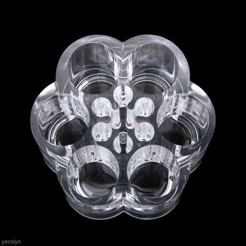 New Plastic Makeup Cosmetic Mascara Lipstick Brush Organizer Storage Holder Case