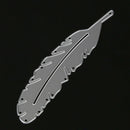 2 Pcs Metal Feather Cutting Dies Stencils DIY Scrapbooking Paper Card