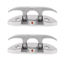 2Pcs Marine Boat Flip Up Folding Cleat Dock Boat Folding Flip Up Cleat Mari