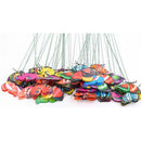 50 Garden Flying Butterfly Stake 12cm Dia Home Patio Flowerpot Lawn Ornament