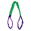 2" Wide 2-Ply Strong Polyester Web Sling Lift Tow Strap Heavy Duty 4400 LBS