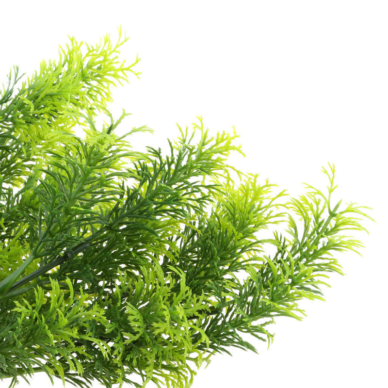 10Pcs Artificial Cedar Tree 30cm Tall Plastic Green Indoor Outdoor Decor