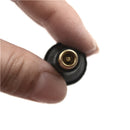 Tubeless Plug in Wheel Rim Tire Universal Valve Stem Rubber Black for Auto CarLJ