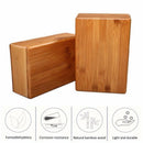 Bamboo Yoga Block Handstand Home Fitness Workout Gymnastics Training Brick