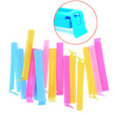10Pcs Food Snack Bag Storage Sealing Clips Seal Clamp Plastic Bags Ziplock M&O