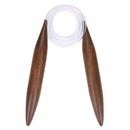Carbonized Wood Knitted Crochet Hook Thick Sweater Carpet Ring Needle Tool