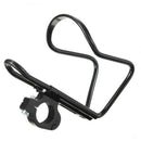 Black Universal Motorcycl Bike Handlebar Drink Cup Holder Beverage Water Bottles