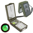 Multifunction 10 in 1 Outdoor Military Camping Hiking Survival Tool Compass_Kit