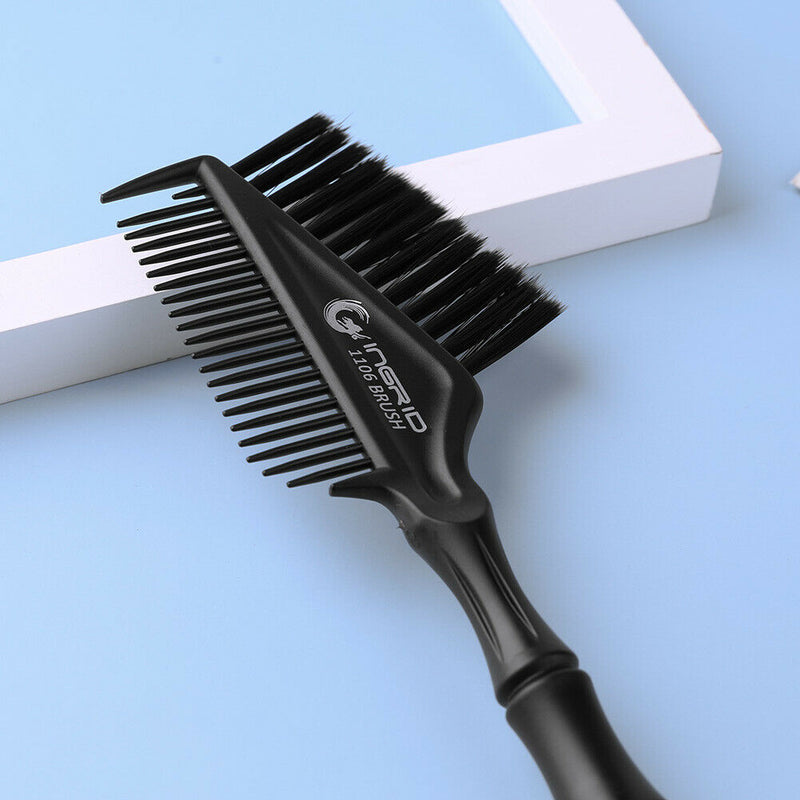 DIY Styling Hair Dye Coloring Comb Barber Tinting Highlighting Hair Brush
