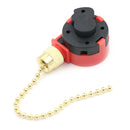 Zing Ear ZE-268S1 Switch 4 Wire 3 Speed Ceiling Fan Light Switch Pull Chain  JR
