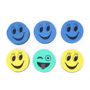 Cartoon circle whiteboard erasers dry erase marker white board cleaner3cT