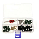 71PCS A/C Valve Stem Cores Remover Box Kit Car Air Conditioning Repair Kits