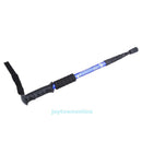 4-Section Adjustable Hiking Stick Anti-Shock Walking Trekking Trail Poles Canes