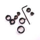 8Pcs 3-16Mm Woodworking Drill Bit Depth Stop Collars Ring Positione ME