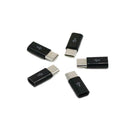 5pcs USB 3.1 Type C Male To Micro USB Female Data