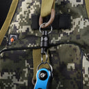 Fly Fishing Grabber Magnetic Buckle with Rope Landing Net Connector Clip Holder