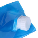 10L Folding Drinking Water Carrier Bag for Outdoor Camping Hiking BBQ Blue