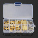 120Pcs M3 Male Female Hex Brass Spacer Standoffs PCB Board Screws Nut Assortment