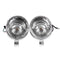 1 Pair Universal Retro Bullet Shape DC 12V Motorcycle Fog Lamps Headlights