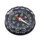 Mini Pop Pocket Survival Liquid Filled Button Compass for Hiking Camping Outdoor