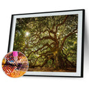 DIY Full Round Drill Diamond Drawing Tree Forest Landscape Painting Kit
