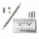 360pcs Watchmaker Watch Band Spring Bars Strap Link Pins Alloy Repair Kit Tool